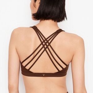 Victorias Secret
Dark Brown Smooth Strappy Back Non Wired Minimum Impact Sports